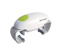 Stab Ouvre-bocal électrique ONE TOUCH KC12, mains-libres, bouton unique pour seniors/arthrite blanc