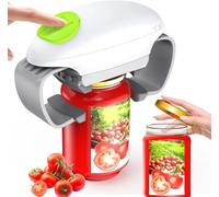 Ouvre-bocal électrique - Gadget de cuisine automatique pour les mains arthritiques - Gadget de cuisine à ouverture automatique - Fonctionne avec piles