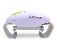 Stab Ouvre-bocal électrique ONE TOUCH KC12, mains-libres, bouton unique pour seniors/arthrite blanc