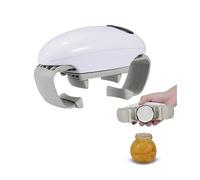 Ouvre-bocal électrique One Touch - Ouvre-bocal rotatif - Ouvre-boîte automatique - Outil d'ouverture de bouteille - Outils de cuisine