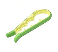 Ouvre-bocal ergonomique - Ouvre-boîte facile à prendre en main pour les personnes âgées et les mains faibles, gadget de cuisine antidérapant, outil de retrait de couvercle à fonction unique - Vert