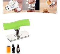 Ouvre-bocal et ouvre-bouteille - LuWomenre - Vert - Acier inoxydable - Design contemporain