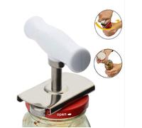 Ouvre Bocal Manuel Ajustable - Ouvre Bocaux Facile Antidérapant pour Couvercles Durs - Outil Cuisine Ergonomique Universel