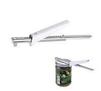 Ouvre-Bocal Réglable, Décapsuleur Ouvre-Boîte Outil Taille Réglable Ouvres-Bocal En Acier Inoxydable Ouvres Pot De Confiture Pour Enlever Les Couvercles Tenaces Pour Cuisine Restaurant De Camping