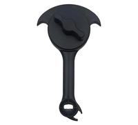 Ouvre-bocal universel réglable - Outil de 19,1 x 3,3 cm - Pince en acier inoxydable - Ouvre-boîte manuel avec design ergonomique - Gadget de cuisine pour personnes âgées et adultes