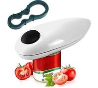 Ouvre-boîte électrique - Automatique - Interrupteur à une touche - Ouverture lisse - Compatible toutes canettes