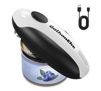 Ouvre Boite Electrique, Fonctionnement Automatique par Simple Pression | Ouvre Bocal Electrique rechargeable adapté à la plupart des tailles de boîtes, pour aîné, mains arthritiques