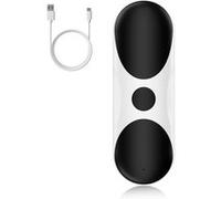Ouvre-boîte électrique,OMOZUN,ouvre-boîte automatique,recharge USB-C 2000 mAh,arrêt automatique,ne blesse pas les mains,noir et blanc noir,blanc