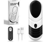 Ouvre-boîte électrique,OMOZUN,ouvre-boîte automatique,sans lame pour éviter de se couper,permet d'ouvrir plusieurs boîtes avec une seule charge complète,noir et blanc noir,blanc