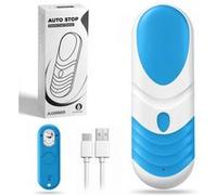 Ouvre-boîte électrique,OMOZUN,ouvre-boîte automatique,sans lame pour éviter de se couper,permet d'ouvrir plusieurs boîtes avec une seule charge complète,blue et blanc bleu,blanc