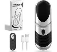 Ouvre-boîte électrique,OMOZUN,ouvre-boîte automatique,sans lame pour éviter de se couper,permet d'ouvrir plusieurs boîtes avec une seule charge complète,noir et argent noir,argent