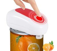 Ouvre Boite Electrique, Ouvre Bocaux Automatique à une Touche, Mains Libres, Bord Lisse, Ouvre -Boîte électrique pour les Mains Faibles, Malades d'arthrite et Personnes âgées, Outils de Cuisine