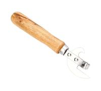 Ouvre-boîte manuel - Ouvre-bocal avec poignée en bois pour une ouverture facile - Ouvre-boîte manuel pour bocaux et canettes, pour maison, restaurant, camping, pique-nique, cuisine, appartement