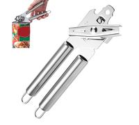 Ouvre-Boîte Manuel,Ouvre-Bocal Robuste Manuel en Acier Inoxydable pour Bocaux Conserves et Couvercles,Ouvre-Boîte pour Personnes Âgées | Pour Cuisine Maison Restaurant Barbecue Extérieur