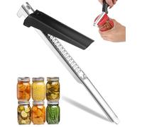 Ouvre Boîte Manuel,Ouvre Boite De Conserve,Ouvre Bocal Ouvre Bouteilles | Ouvre Bouteille Multifonctionnelle,Acier Inoxydable,Effortless Ouvre Bocal Manuel Réglable Pour La Famille, Pique-Nique