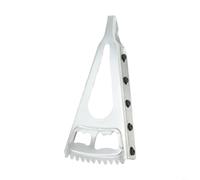 Ouvre-boîte multifonction en acier inoxydable - Ouvre-bocal ergonomique pour mains faibles - Ouvre-couvercle à vis antidérapant 2,5 à 4 cm - Ustensile de cuisine pour personnes âgées et arthrite