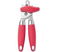 Ouvre-boîtes manuel en acier inoxydable Benzoa® – poignée ergonomique antidérapante, coupe nette sans bords tranchants et ouvre-bouteille intégré