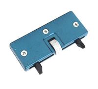 Ouvre-boîtier de Montre Réglable, 7,5x4x2cm, Acier Chrome-Vanadium | Atelier D’Horloger, pour Boîtiers Vissés, Molette D’Ajustement, Large Ouverture, Bleu