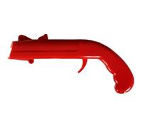 Ouvre-bouchon de bouteille, lanceur de capsules amusant avec matériel en plastique ABS et métal, compact 13 x 6,1 x 3,8 cm, rouge pastèque pour adultes