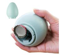 Ouvre-bouteille - Automatic Egg Shape Beer Cap Opener Magnetic Catcher