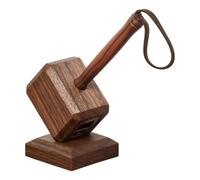 Ouvre-bouteille de marteau - Ouvre-bouteille de bière avec poignée en bois