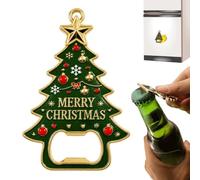 Ouvre-bouteille de Noël Gadget de Cuisine en Métal pour Fêtes, Décoration | ouvre-bouteille à bière décoration magnétique pour passionnés des fêtes, soirées, célébrations, réunions
