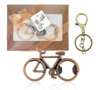 Ouvre-Bouteille De Vélo，Décapsuleur en Acier Inoxydable avec mousqueton，Cadeau d'anniversaire amusant pour les cyclistes, les hipsters et les amateurs de vélo, la famille
