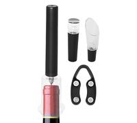 Ouvre-bouteille de vin à pression d'air - Pompe à aiguille de 20 x 2 x 2 cm, extracteur de bouchon portable, extracteur manuel de bouteilles | Aérateur portatif ergonomique pour voyage, poche