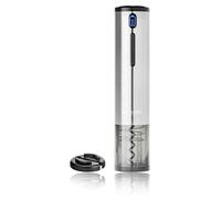 Ouvre-bouteille électrique, en acier inoxydable, rechargeable, couleur argent