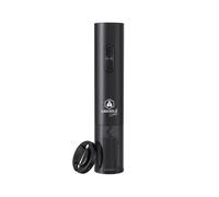 Ouvre-Bouteille Électrique Sans Fil - Tire-Bouchon Automatique | Sans fil, 4 piles AA, coupe-capsule 2-en-1, coque transparente, bouton ergonomique, finition mate, ABS et PC
