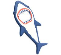 Ouvre-bouteille et Caoutchouc en Acier Inoxydable Magnétique Requin | Format Léger et Portable, Ouvre Jus et Soda, pour Fête et Autres Occasions, Style Unique