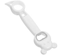 Ouvre-bouteille Multifonctionnel Cuisine et Fêtes, Blanc | ABS et Fer, Ouvre-couvercles et Bouteilles, Format Portable, pour Bière, Vin, Soda, Usage Quotidien
