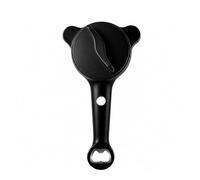 Ouvre-bouteille Multifonctionnel, Ouvre-couvercle De Pot À Réglable | Ouvre-couvercle De Boîte Manuel Antidérapant, Gadgets De Cuisine À Pince(1-PACK Black)