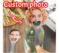 Ouvre-bouteille photo personnalisé, porte-clés ouvre-bouteille personnalisé, cadeau pour lui, cadeau d'anniversaire, cadeau de témoin, peut être personnalisé pour la Saint-Valentin, l'anniversaire, ca