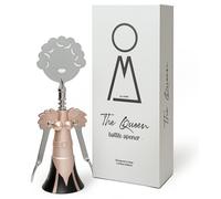 Ouvre-bouteille "The Queen" en alliage de zinc, 23 cm, rose et noir
