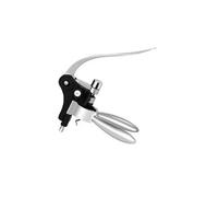Ouvre-bouteille vin lapin kit d'ouvreur tire-bouchon avec spirale coupe en aluminium - argent Argent G