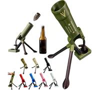 Ouvre-bouteilles mortier pour bouteilles de bière, ouvre-bouteilles de bière style mortier 51mm, lanceur de capsules tactique