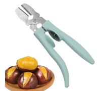 Ouvre-châtaignes, éplucheur manuel en acier inoxydable pour amandes | Outil casse-noisette de cuisine - Pour noix de pécan, amandes, noix, maison, fête, camping, cuisine hommes adultes plus âgés