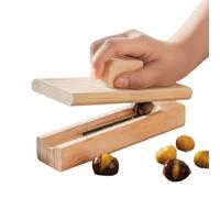 Ouvre-châtaignes Outil portatif en bois pour ouvrir et les noix | Pince à éplucher les châtaignes Pour noix et pécan maison cuisine camping appartement dortoir salle à manger
