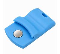 Ouvre-couvercle pot PLA magnétique pour réfrigérateur (bleu) | Ergonomie antidérapante, s’adapte aux bocaux grande et petite bouche, aimant réfrigérateur