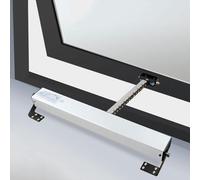 Ouvre-fenêtre avec interrupteur et télécommande, design intelligent, distance réglable de 300 à 1000 mm, faible bruit pour fenêtre de toit, serre, grille d'aération de toit