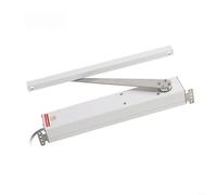 Ouvre-fenêtre électrique à bras coulissant DC24 V 200 N Poussée 300 mm pour l'intérieur et l'extérieur pour fenêtres Fonctionnement silencieux Alliage d'aluminium
