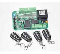 Ouvre-grille coulissante unité de commande moteur AC CAVALIER Carte électronique la carte circuit contrôleur avec le mode piéton STRAT START(Kit 3)