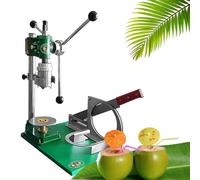 Ouvre-noix de coco manuel simple/trois avec 1 couteau, machine d'ouverture de trou de noix de coco en acier inoxydable, outil de cuisine pour maison, bar, cuisine, noix de coco fraîches