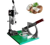 Ouvre-noix de coco, outil de poinçonnage manuel avec poignée à levier et hauteur réglable, ouvre-perçage en acier inoxydable pour bar à jus, magasin de fruits et maison