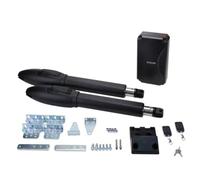 Ouvre-portail, Batterie solaire Double bras opérateur de porte électrique ouvre-porte pivotant caméra IP télécommande manoir ferme extérieur(KIT A)