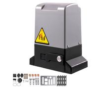 Ouvre-portail Coulissant-Duoku-1800 kg 8 m-4 Télécommandes-Contrôle par Application-Moteur Portail Coulissant Électrique pour Allée