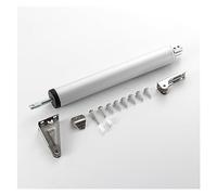 Ouvre-portail, Ferme-porte tampon hydraulique automatique positionnement à 90 ° porte de chambre silencieuse la maison ferme-porte pneumatique quincaillerie meubles(Silver)