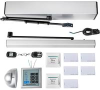 Ouvre-porte électrique 22 lb 110-240 V Ouvre-porte automatique Ouvre-porte pour personnes handicapées Ouvre-porte battant automatique 50 W Ouvre-porte battant réglable à 120 degrés en alliage d'alumin