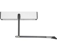 Ouvre-porte/ferme-porte électrique automatique - 2 télécommandes - Pour portes en bois, en métal et à cadre - Également pour portes vitrées simples ou doubles - Blanc